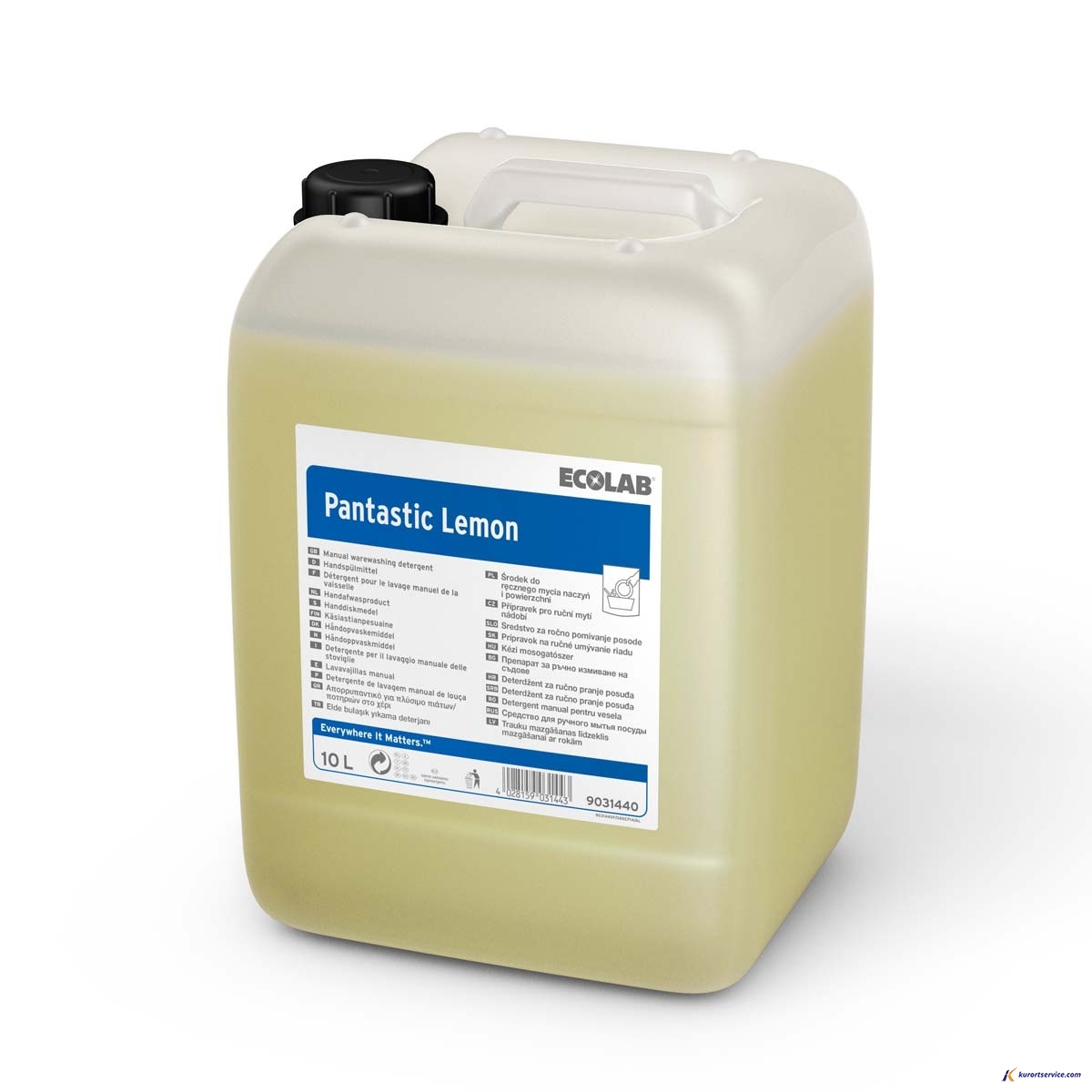 Ecolab Pantastic Lemon конц ср-во для руч мытья посуды и гастроемкостей 20л купить в интернет-магазине Курорт Сервис