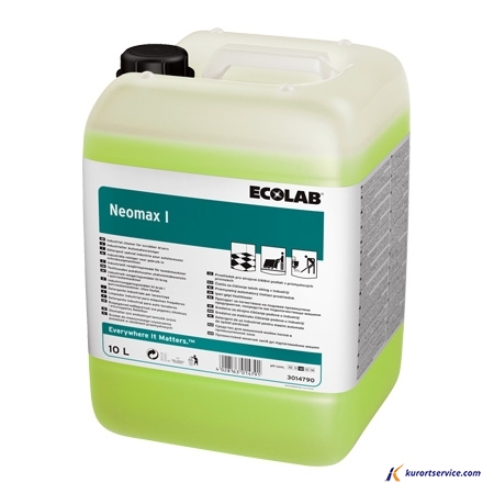 Ecolab Neomax I сильнощелочное низкопен моющ ср-во для пром объектов 10л купить в интернет-магазине Курорт Сервис