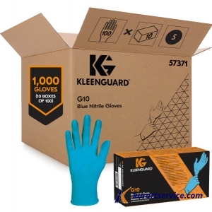 Перчатки нитриловые KleenGuard G10 Blue Nitrile, голубые, размер М