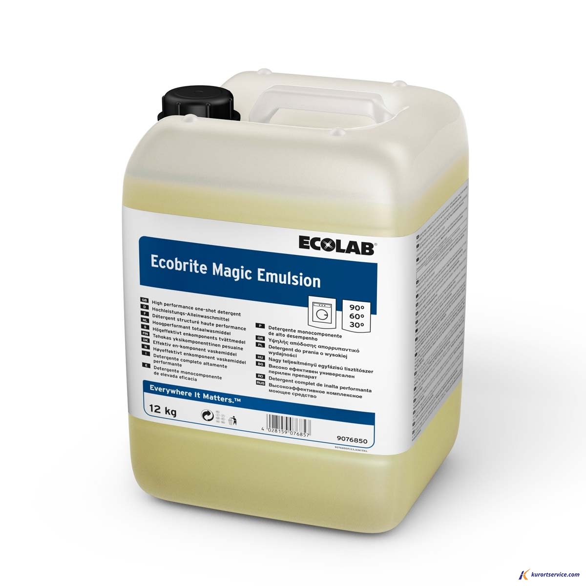 Ecolab Ecobrite Magic Emulsion щелочная эмульсия для стирки 25кг